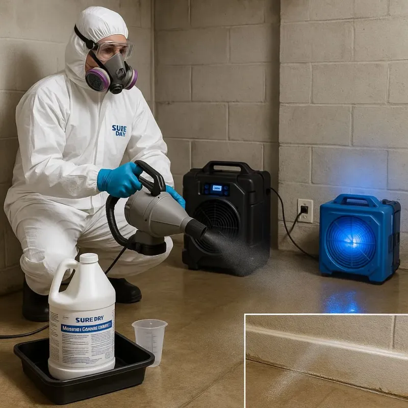 Sanitization and Odor Removal process in Westhampton Beach, NY